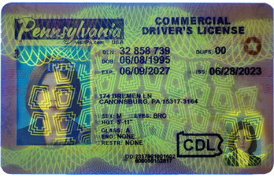 Pennsylvania (PA) CDL